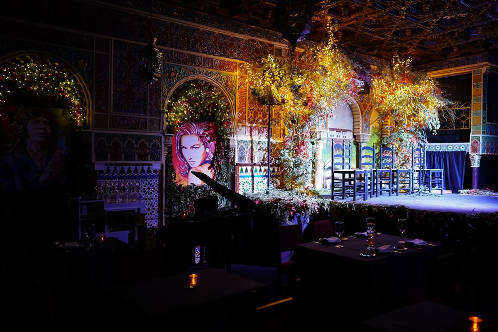 Tablao Flamenco Torres Bermejas in Madrid - Experience the magic of flamenco at Tablao Flamenco Torres Bermejas in Madrid. Enjoy passionate dance, live music, and traditional Spanish cuisine in a stunning Alhambra-inspired setting. Book your unforgettable flamenco night now. Tablao Flamenco Torres Bermejas in Madrid - Image 4 of 5