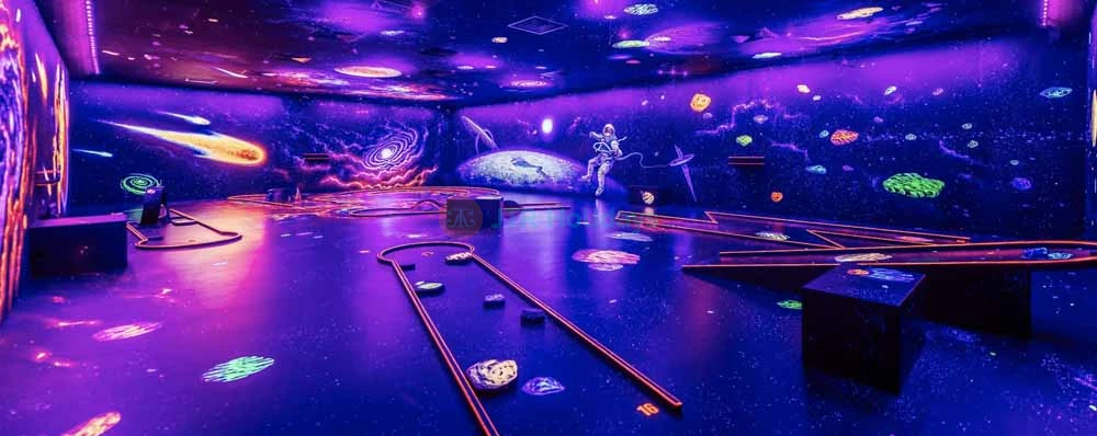 3D Blacklight Minigolf Dubai Tickets - Image 3 of 5
