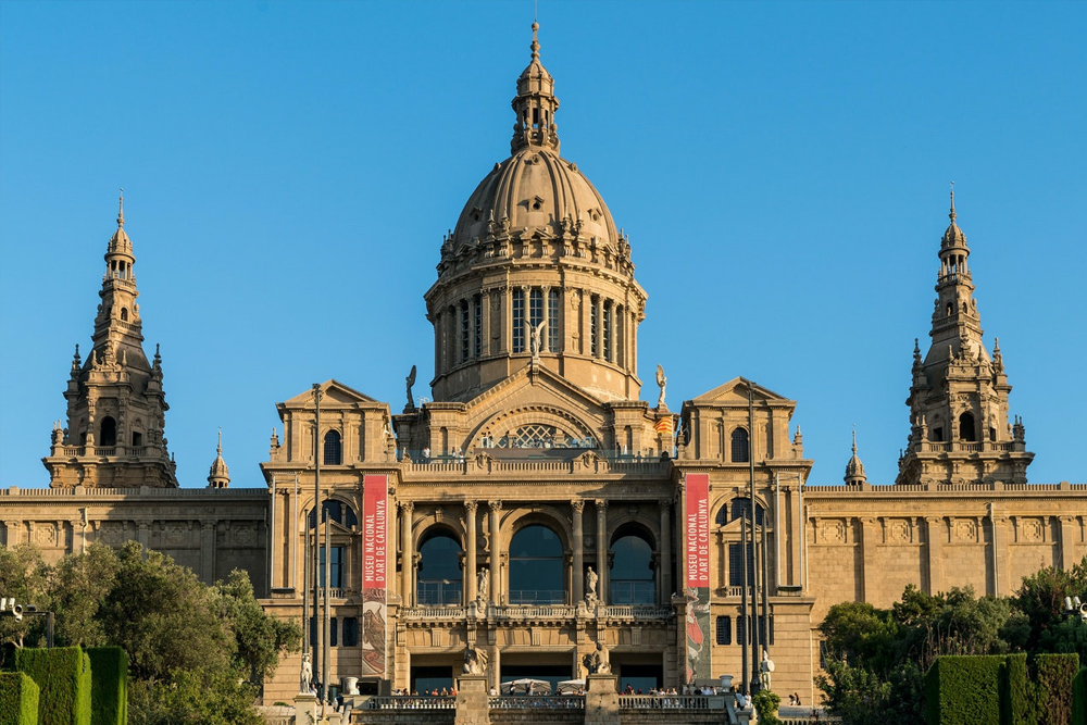 Museu Nacional d'Art de Catalunya - Visit the Museu Nacional d'Art de Catalunya in Barcelona and explore a rich collection of Catalan art. See Romanesque frescoes, Gothic masterpieces, and works by renowned artists. Enjoy panoramic views from Montjuïc Hill and immerse yourself in centuries of artistic history. Book your admission ticket for an unforgettable cultural experience. Museu Nacional d'Art de Catalunya - Image 3 of 5