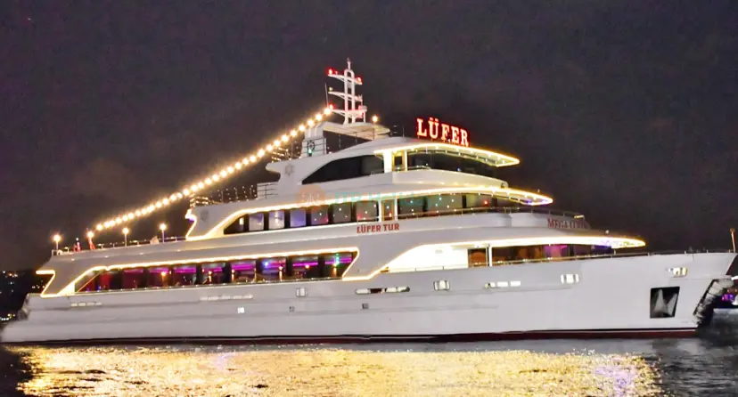 Mega Lufer Bosphorus Dinner Cruise and Show with Private Table - Image 1 of 9
