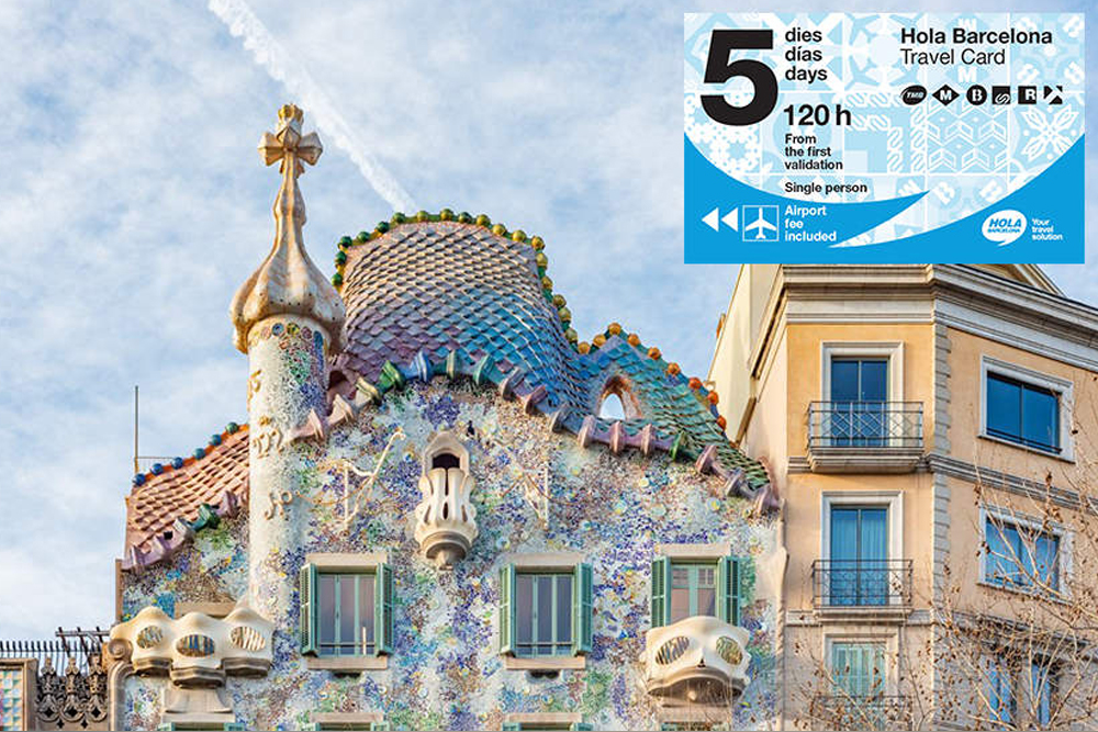 Hola Barcelona Travel Card - Image 5 of 9