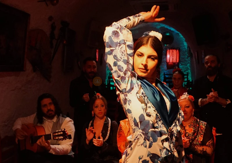 Spettacolo di flamenco Cuevas Los Tarantos a Sacromonte