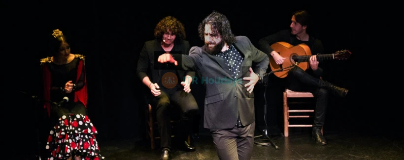 Triana Theater Flamenco Show in Sevilla - Erleben Sie die Triana Theater Flamenco Show in Sevilla, wo erstklassige Tänzer, Musiker und Sänger die Leidenschaft des Flamenco zum Leben erwecken. Genießen Sie eine unvergessliche Nacht authentischer spanischer Kultur in einem historischen und intimen Theater. Triana Theater Flamenco Show in Sevilla - Bild 4 von 5