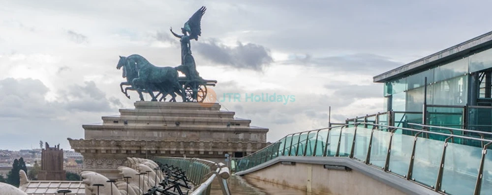 Altar of the Fatherland Elevator Ticket – Rome's Panoramic Viewpoint - JTR Holidays - Image 3 of 5