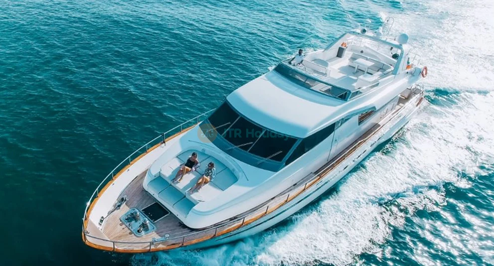 San Lorenzo Luxury Yacht - 82 FT | Premium Private Yacht Experience - JTR Holidays - Image 1 of 5