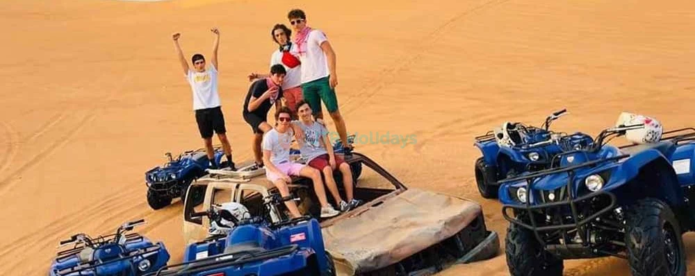 Safari Matutino en el Desierto de Dubái con Cuatrimoto - Image 3 of 7